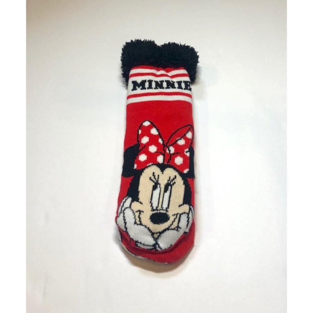 4/$25 NWT Minnie Mouse Slipper Socks size (6-8)